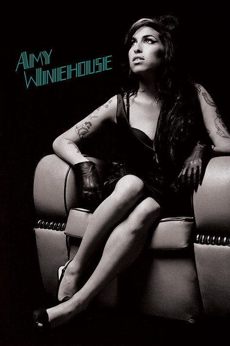 Amy Winehouse: Chair (Poster 61X91,5 Cm) - Amy Winehouse - Koopwaar -  - 5050574336871 - 