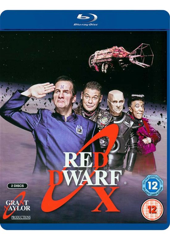 Cover for Red Dwarf X BD · Red Dwarf Series 10 (Series X) (Blu-ray) (2012)