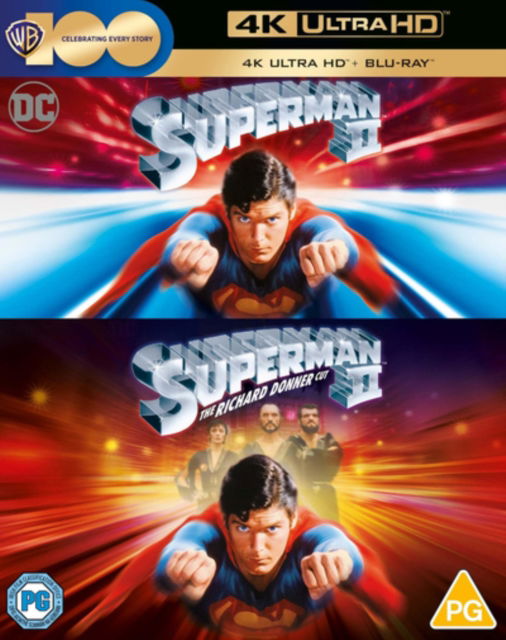 Superman II (Incl. Superman 2 - The Richard Donner Cut) - Superman II - Film - WARNER BROTHERS - 5051892240871 - 17. april 2023