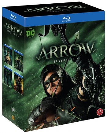 Cover for Stephen Amell · Arrow Sæson 1-4 (Blu-ray) (2016)