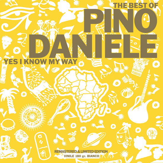 Cover for Pino Daniele · The Best Of Pino Daniele Yes I Know My Way (LP) [White Numbered edition]