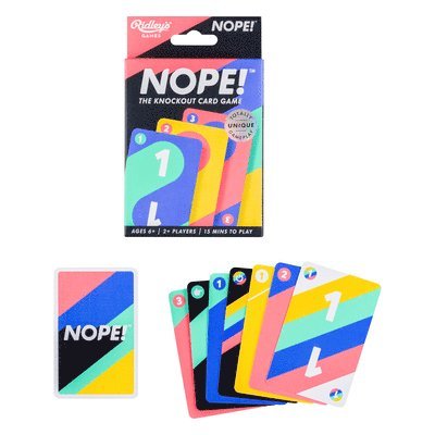 Nope! The Knockout Card Game - Ridley's Games - Gra -  - 5055923757871 - 5 lutego 2019