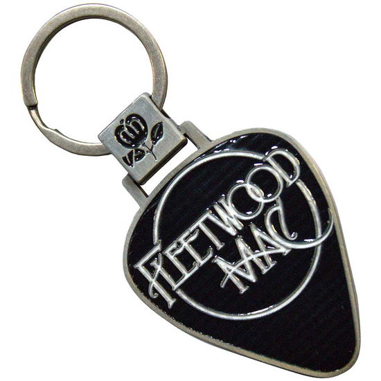 Fleetwood Mac Keychain: Classic Logo Plectrum - Fleetwood Mac - Produtos - - 5056737256871 - 10 de junho de 2024