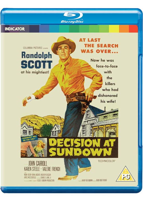 Cover for Decision at Sundown · Decision At Sundown (Blu-ray) [Standard edition] (2020)