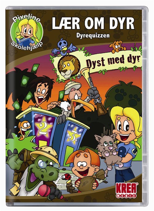 Pixeline Lær Om Dyr - Krea - Peli - Krea - 5707409000871 - keskiviikko 5. syyskuuta 2007
