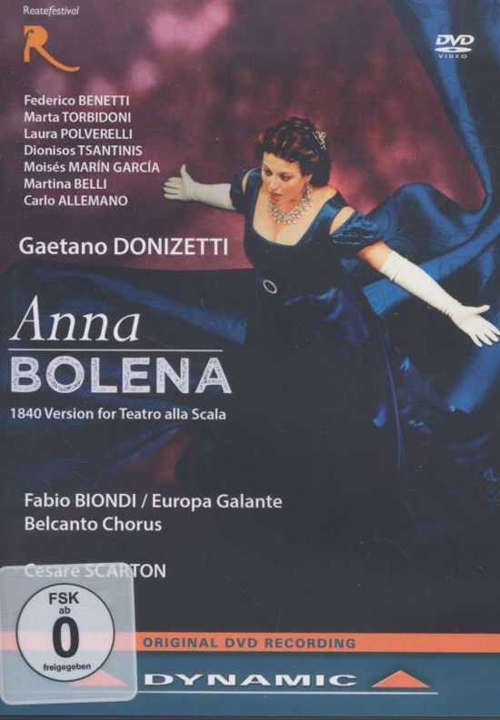 Anna Bolena - G. Donizetti - Films - DYNAMIC - 8007144376871 - 12 januari 2015