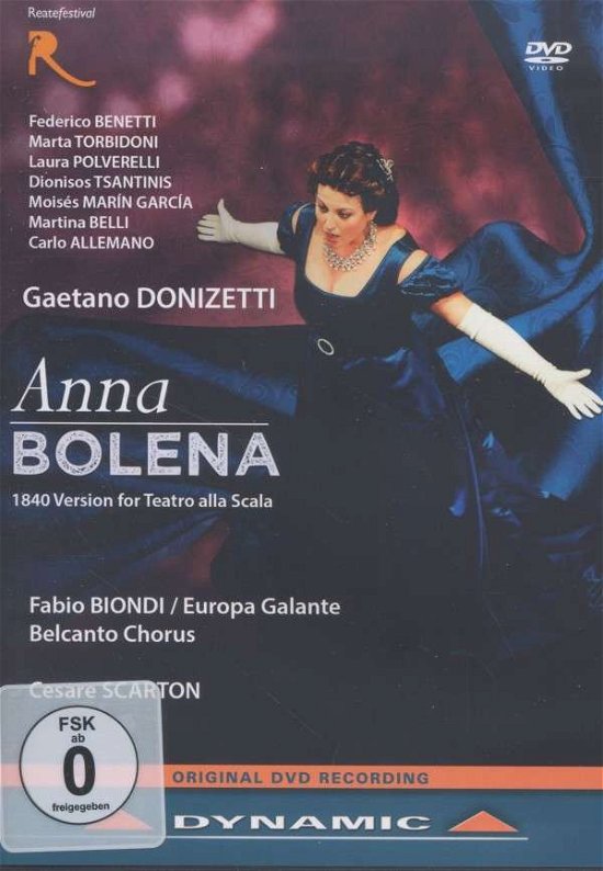 Cover for G. Donizetti · Anna Bolena (DVD) (2015)