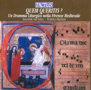 Anonimi - Quem Queritis? - Federico Barda Ensemble San Felice - Music - TACTUS - 8007194102871 - 2012