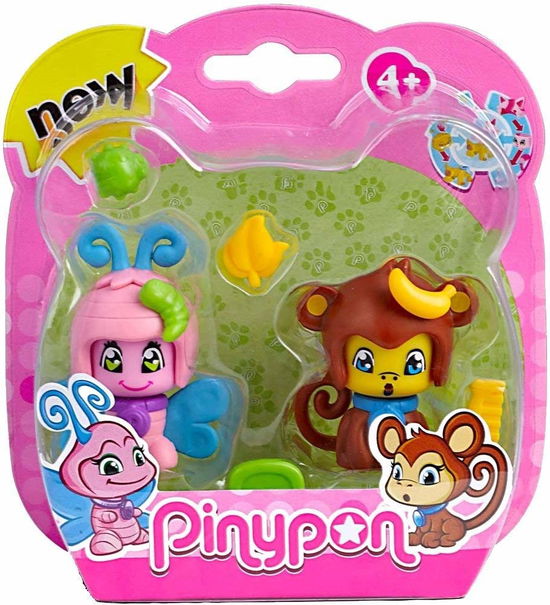 Cover for Pinypon · Pinypon - 2 Cuccioli - Farfalla E Scimmia (MERCH)