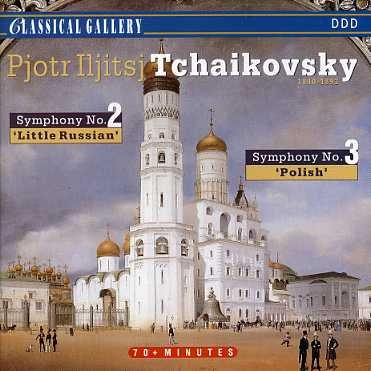Cover for Pyotr Ilyich Tchaikovsky · Symphonies Nos.2 &amp; 3 (CD) (2022)