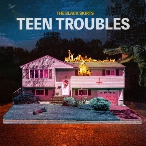 Cover for Black Skirts · Teen Troubles (CD) (2022)