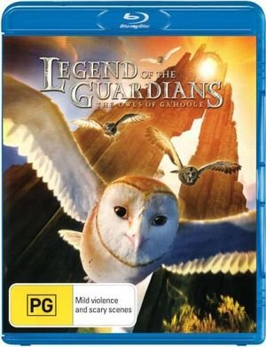 Cover for Zack Snyder · Legend Of The Guardians: The Owls Of Ga'hoole (Blu-ray) (2011)