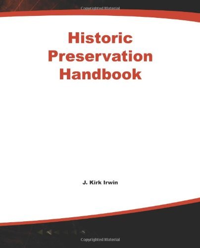 Cover for J. Kirk Irwin · Historic Preservation Handbook (Pocketbok) (2002)