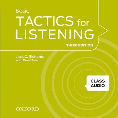 Tactics for Listening: Basic: Class Audio CDs (4 Discs) - Tactics for Listening - Jack C. Richards - Audiobook - Oxford University Press - 9780194013871 - 14 listopada 2011