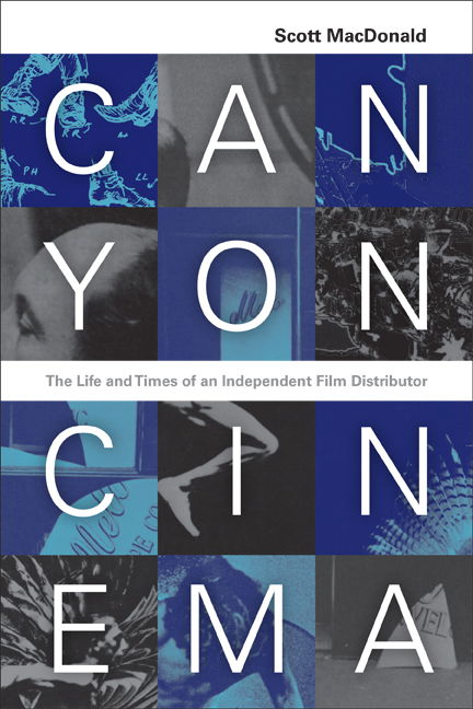 Cover for Scott MacDonald · Canyon Cinema: The Life and Times of an Independent Film Distributor (Paperback Book) (2008)