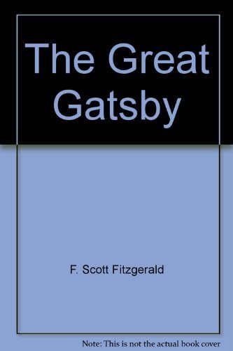 Cover for F Scott Fitzgerald · The Great Gatsby (Hardcover bog) (1925)