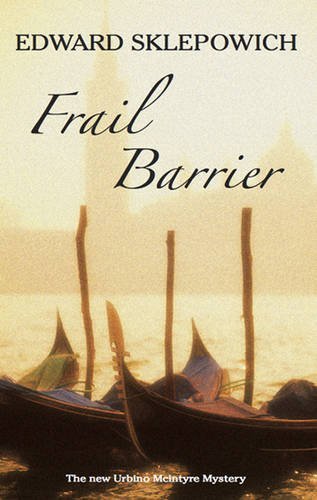 Cover for Edward Sklepowich · Frail Barrier (Hardcover Book) [Large type / large print edition] (2009)