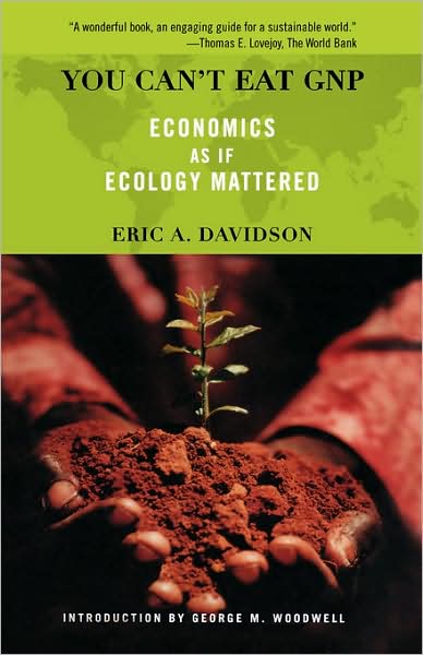 You Can't Eat GNP: Economics as if Ecology Mattered - Eric Davidson - Books - INGRAM PUBLISHER SERVICES US - 9780738204871 - April 5, 2001