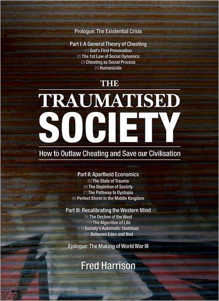 Cover for Fred Harrison · Traumatised Society (Paperback Book) (2012)