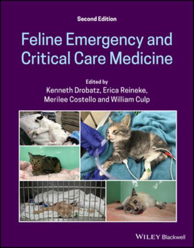 Cover for KJ Drobatz · Feline Emergency and Critical Care Medicine (Innbunden bok) (2022)