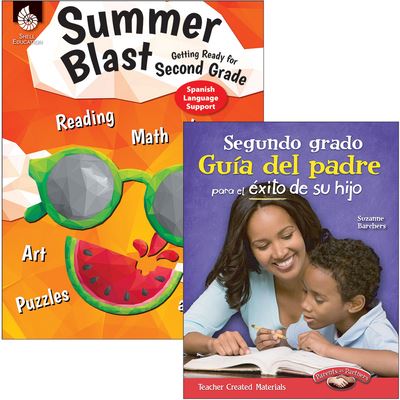 Cover for Teacher Created Materials · Getting Students and Parents Ready for Second Grade (Spanish) 2-Book Set (Pocketbok) (2017)