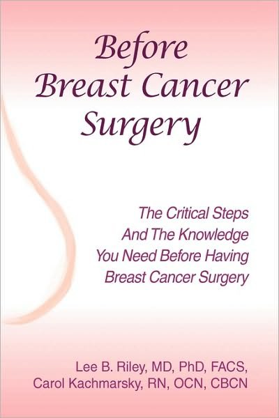 Cover for Lsi · Before Breast Cancer Surgery (Hardcover bog) (2010)