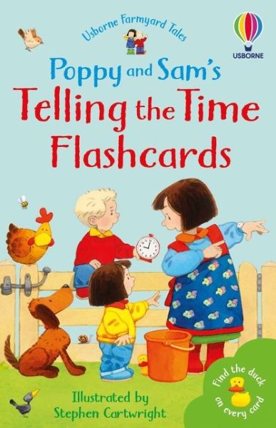 Cover for Sam Smith · Poppy and Sam's Telling the Time Flashcards - Farmyard Tales Poppy and Sam (Flashcards) (2021)