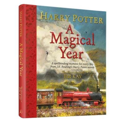 Cover for J. K. Rowling · Harry Potter – A Magical Year: The Illustrations of Jim Kay (Innbunden bok) [Illustrated edition] (2021)