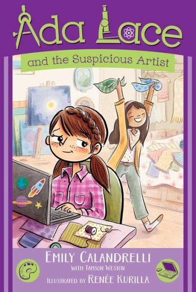 Cover for Emily Calandrelli · Ada Lace and the Suspicious Artist - An Ada Lace Adventure (Paperback Book) (2019)