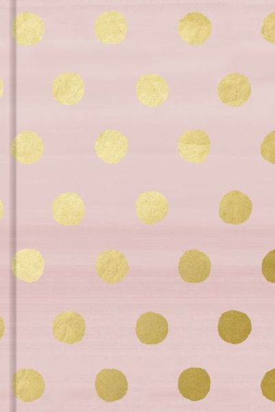 Cover for B&amp;H Editorial Staff · Pink with Gold Dots Journal (Hardcover Book) (2018)