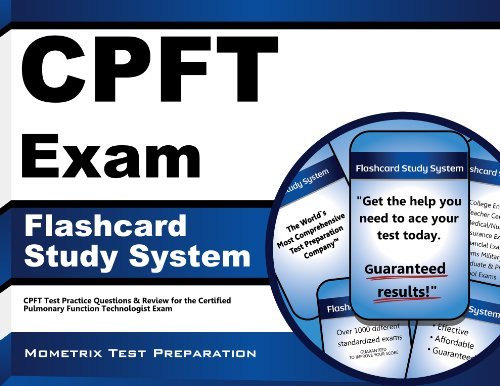 Cover for Cpft Exam Secrets Test Prep Team · Cpft Exam Flashcard Study System: Cpft Test Practice Questions &amp; Review for the Certified Pulmonary Function Technologist Exam (Cards) (Paperback Book) [Flc Crds edition] (2023)