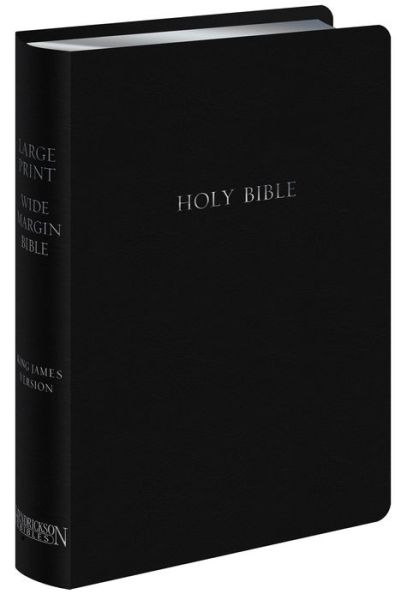 Cover for Hendrickson · KJV Wide Margin Bible (Leather Book) [Large type / large print edition] (2013)