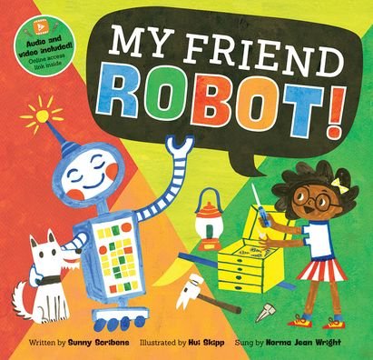 Cover for Sunny Scribbens · My Friend Robot (Paperback Book) (2022)