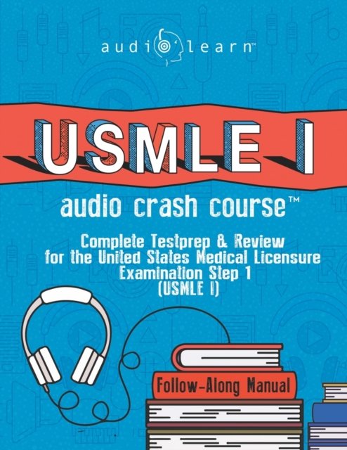 Cover for Audiolearn Medical Content Team · USMLE I Audio Crash Course (Pocketbok) (2019)