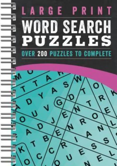 Cover for Parragon Books · Large Print Word Search Puzzles (Book) (2018)