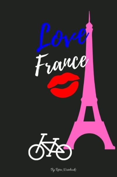 Cover for Retro Notebooks · Love France (Paperback Book) (2019)