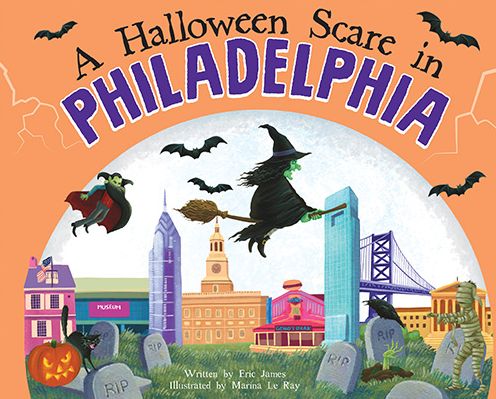 Cover for Eric James · A Halloween Scare in Philadelphia (Hardcover Book) (2021)