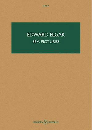 Cover for Edward Elgar · Sea Pictures : Song-cycle for contralto and orchestra. HPS 7. op. 37. contralto and orchestra. alto / contralto. Study score. (Sheet music) (2024)