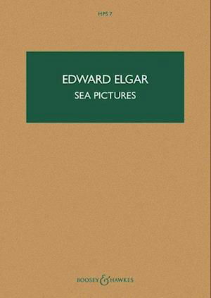 Cover for Edward Elgar · Sea Pictures: Song-cycle for contralto and orchestra. HPS 7. op. 37. contralto and orchestra. alto / contralto. Study score. (Sheet music) (2024)