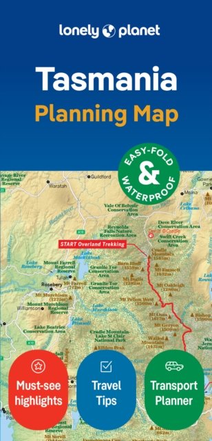 Lonely Planet Tasmania Planning Map - Map - Lonely Planet - Boeken - Lonely Planet Global Limited - 9781788688871 - 1 augustus 2024