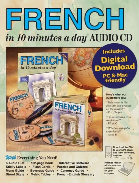 Cover for Kristine K. Kershul · FRENCH in 10 minutes a day (R) Audio CD (Book) (2005)