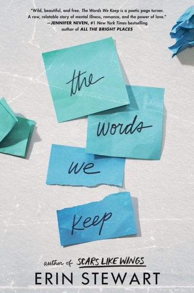 Cover for Erin Stewart · The Words We Keep (Hardcover bog) (2022)