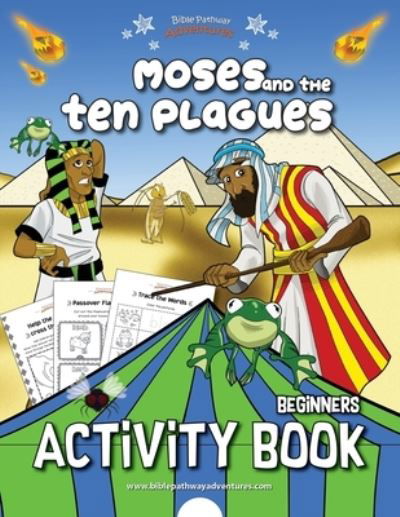Cover for Pip Reid · Moses and the Ten Plagues Activity Book (Taschenbuch) (2020)