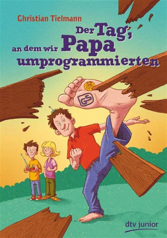 Cover for Tielmann · Der Tag, an dem wir Papa umpro (Bog)