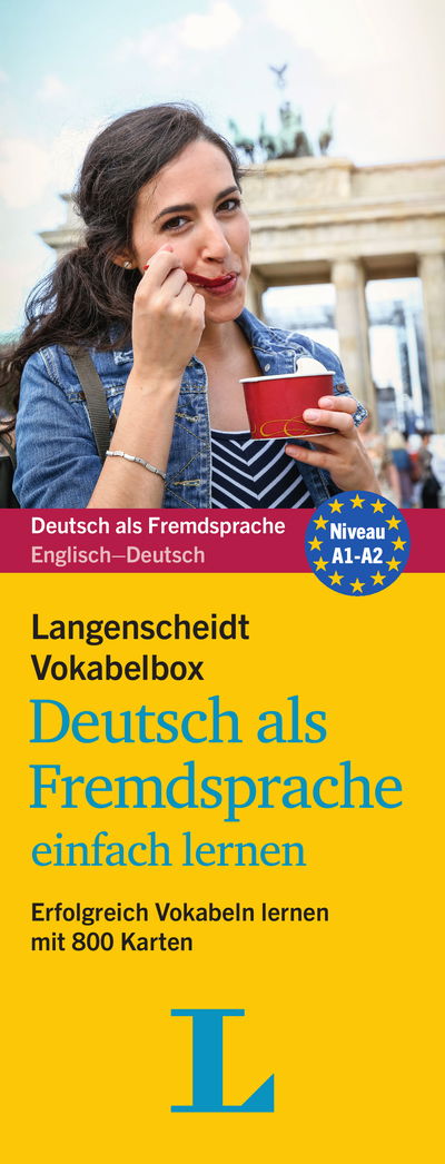 Cover for Langenscheidt · Langenscheidt Vokabelbox Deutsch als Fremdsprache - German-English Vocabulary Flash Cards (Bilingual English-G (Cards) (2015)