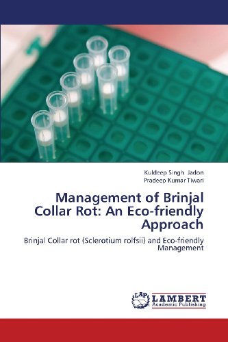 Cover for Pradeep Kumar Tiwari · Management of Brinjal Collar Rot: an Eco-friendly Approach: Brinjal Collar Rot (Sclerotium Rolfsii) and Eco-friendly Management (Paperback Book) (2013)