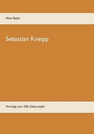 Cover for Epple · Sebastian Kneipp (N/A) (2021)