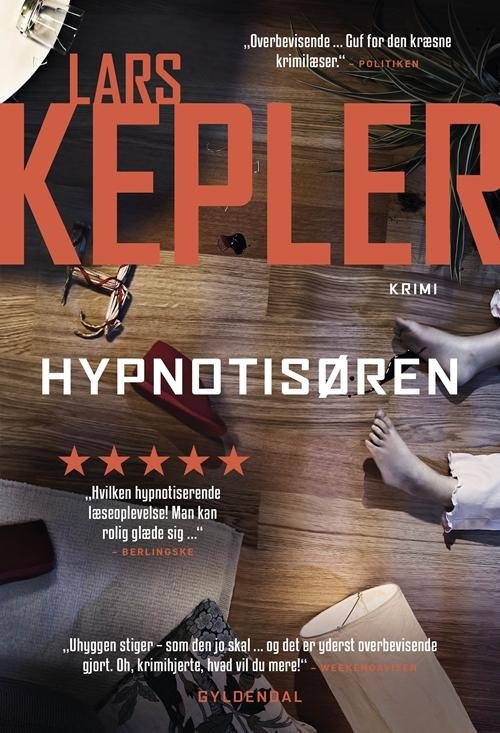 Cover for Lars Kepler · Maxi-paperback: Hypnotisøren (Paperback Book) [5th edition] (2016)