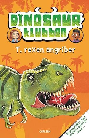 Cover for Rex Stone · Dinosaurklubben: Dinosaurklubben (1): T. rexen angriber (Indbundet Bog) [1. udgave] (2023)