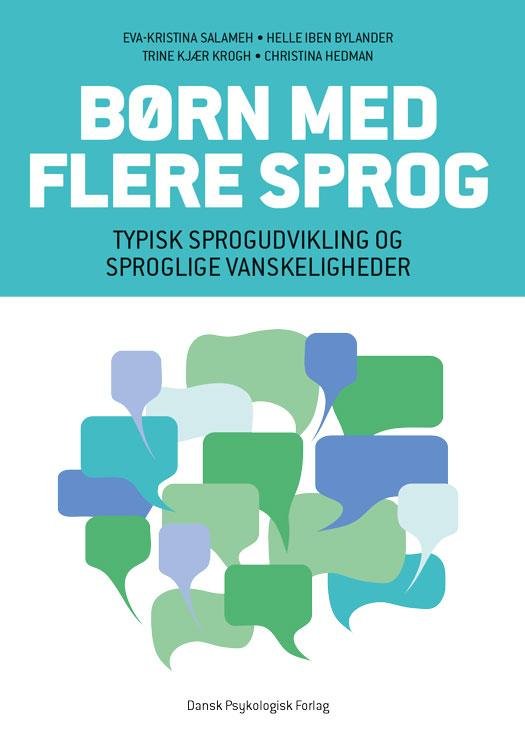 Cover for Eva-Kristina Salameh, Helle Iben Bylander, Trine Kjær Krogh · Børn med flere sprog (Sewn Spine Book) [1.º edición] (2017)